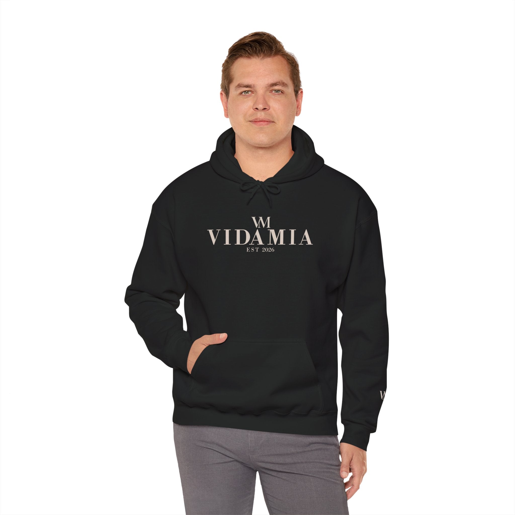 Vida Mia Essential UNISEX Hoodie Black