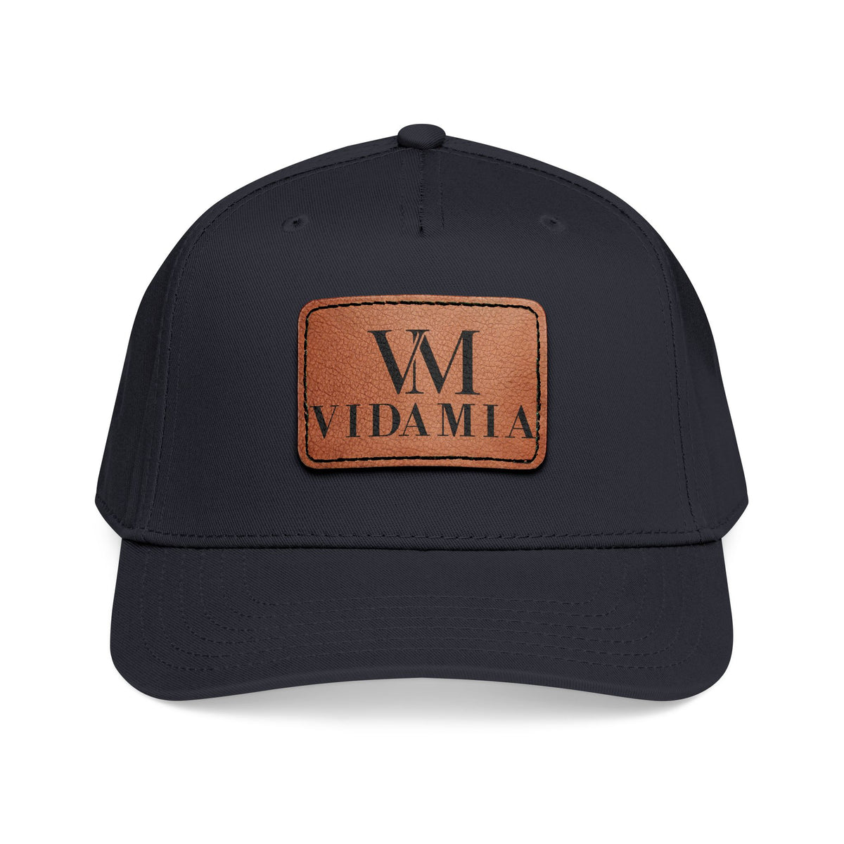 Vida Mia Classic Hat Black/ Light Brown Patch