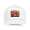 Vida Mia Classic Hat White / Light Brown Patch