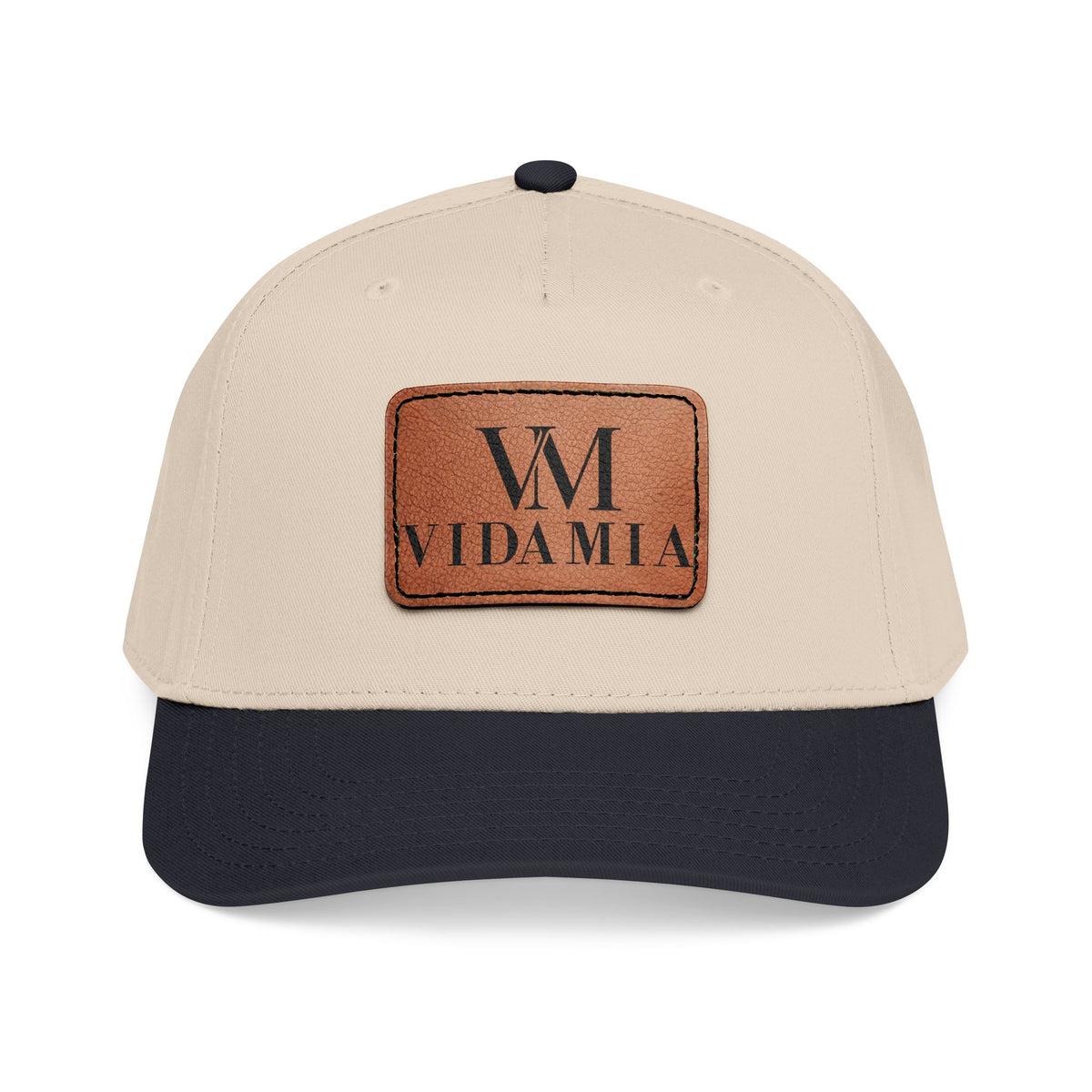 Vida Mia Classic Hat Black / Natural / Light Brown Patch