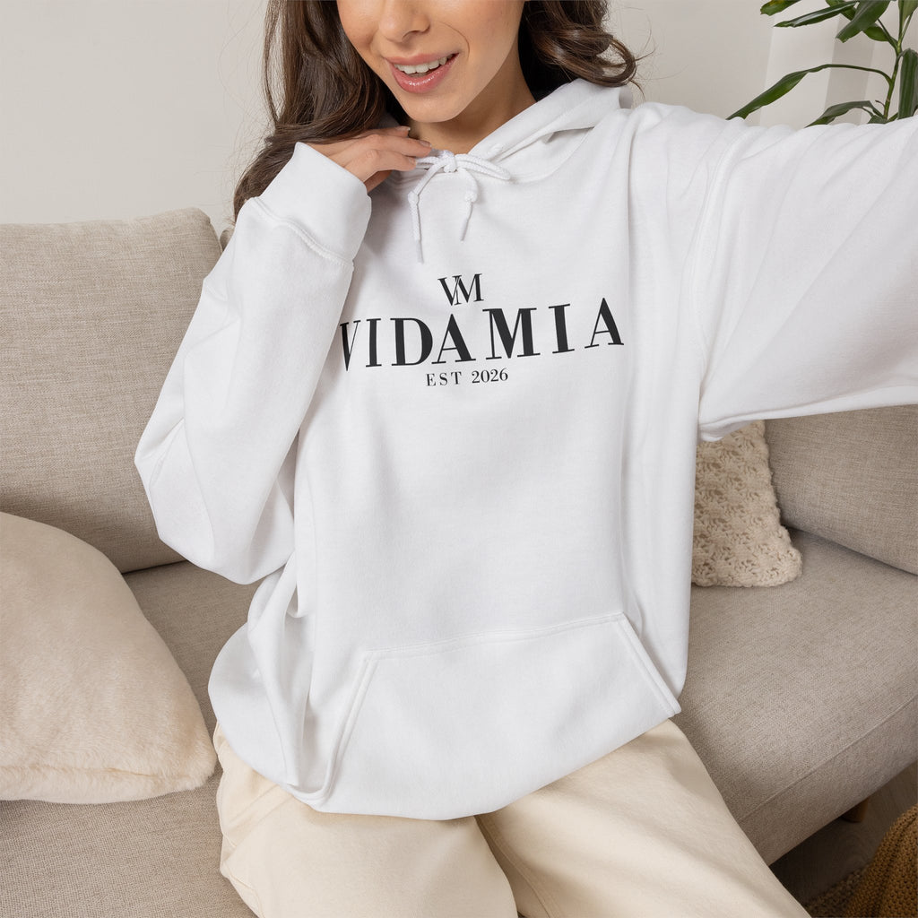 Vida Mia Hoodie White